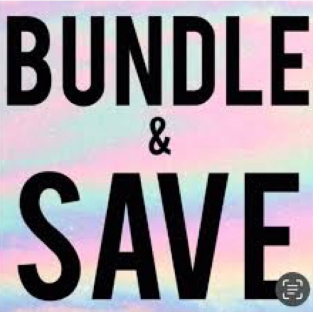 Colorful Bundle & Save Sign